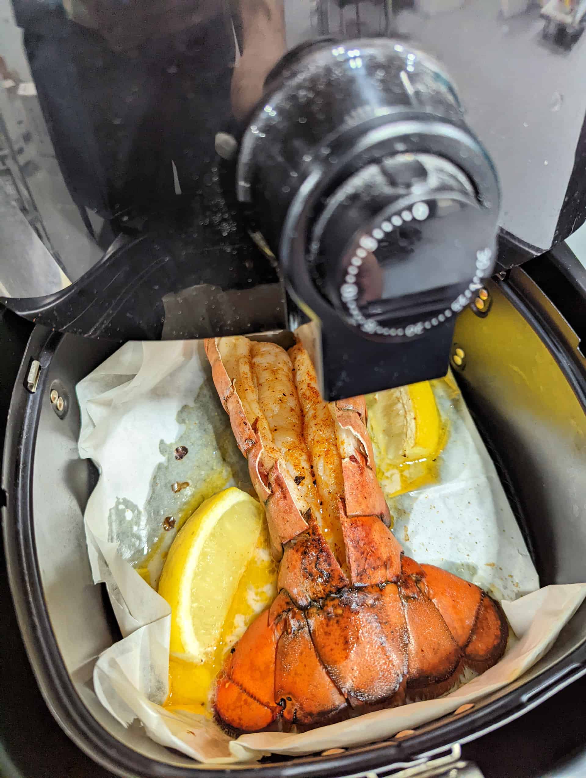 Air fryer lobster tail recipe