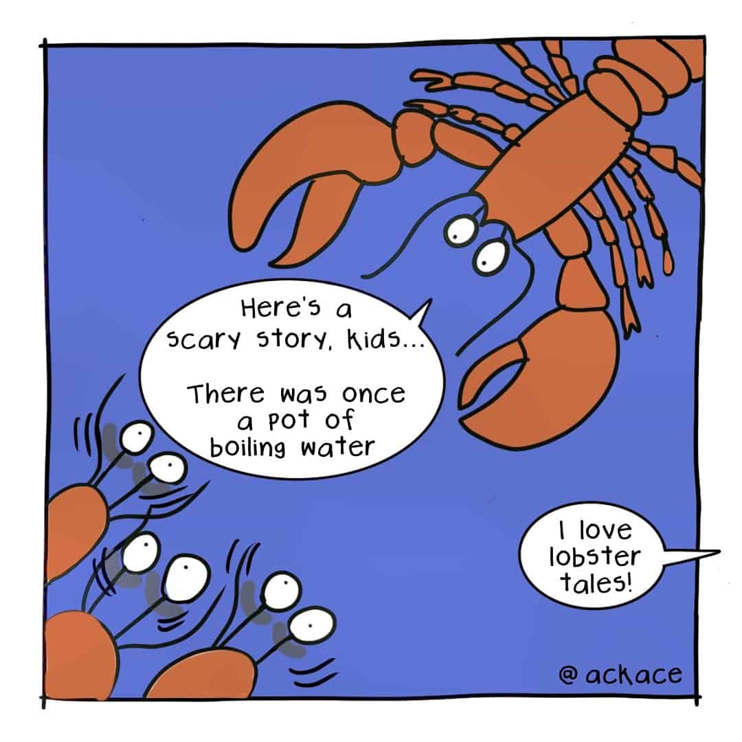 Boiling Lobster Comic
