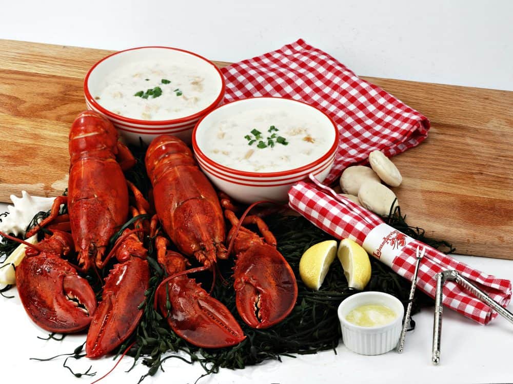 Boston Live Lobster Dinner