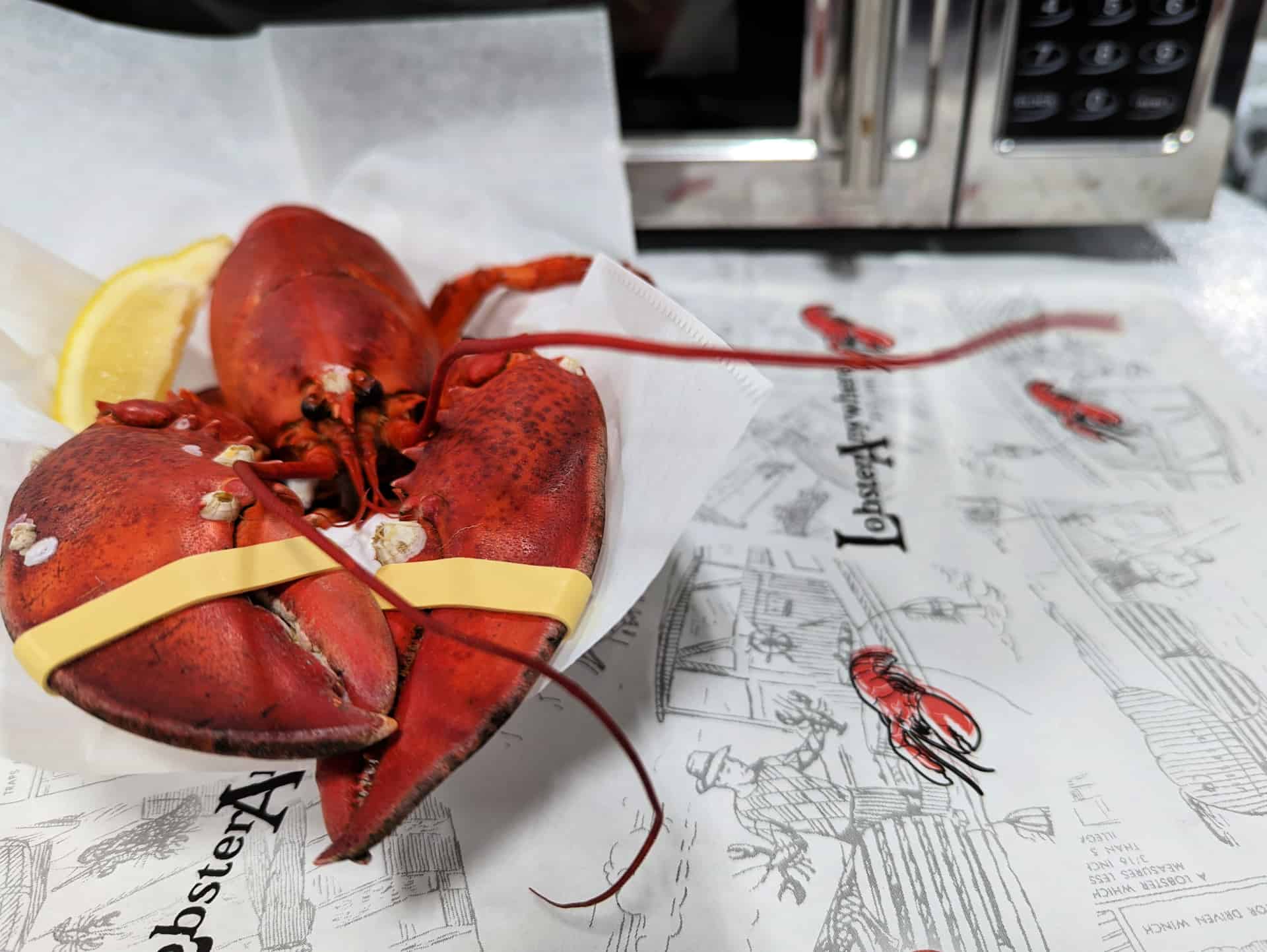 How to Microwave Lobster