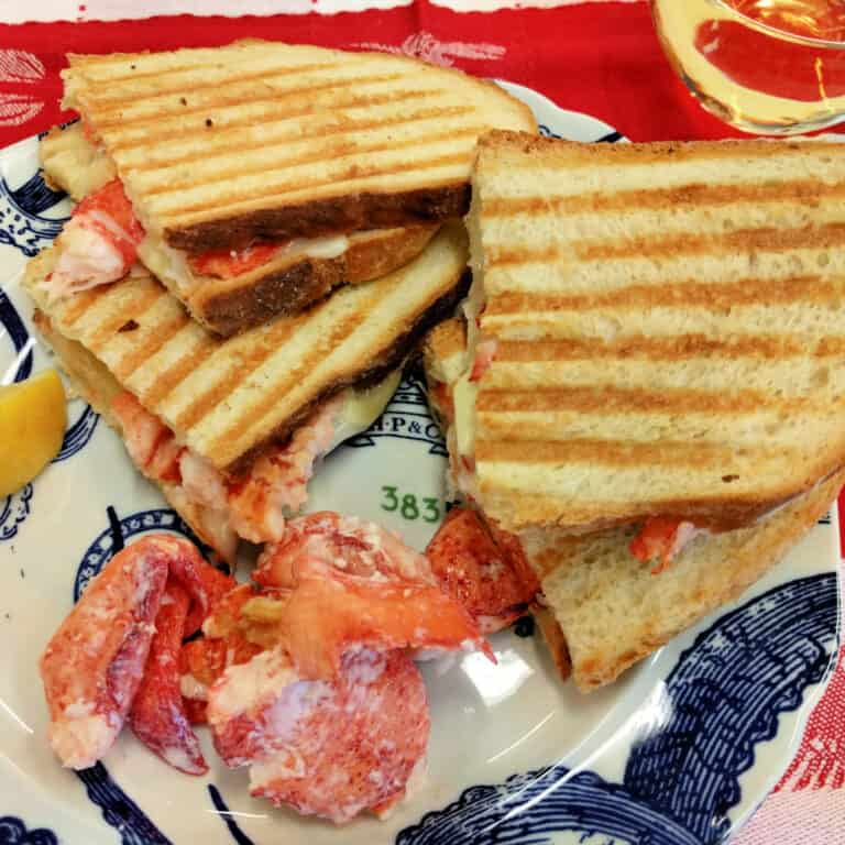 Lobster Grilled Cheese Panini
