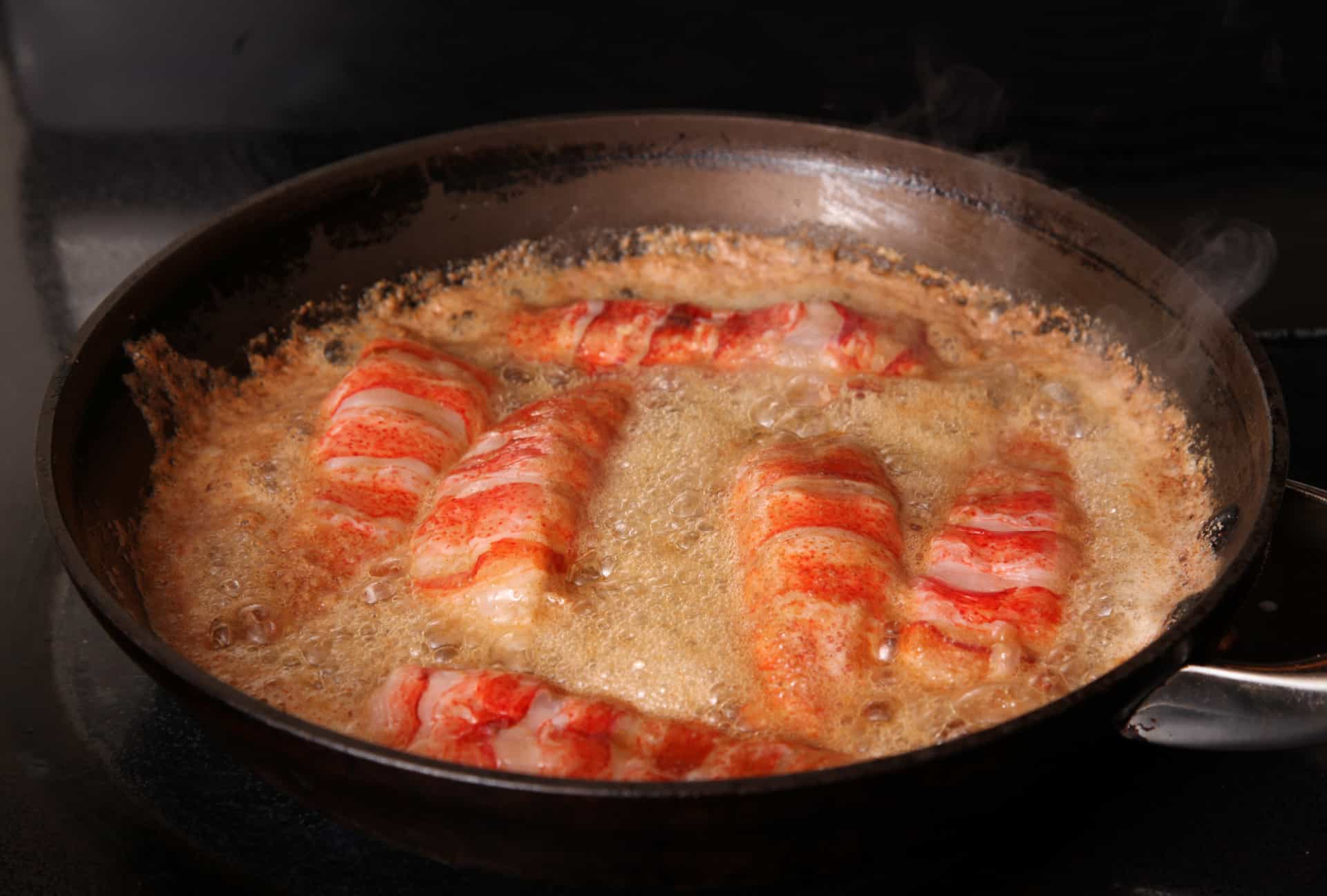 lobster tails cooked butter
