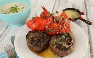 Romantic Surf and Turf for Two Idea