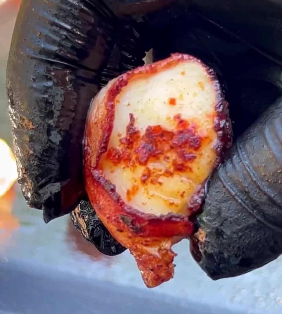 Sea Scallop Wrapped in Bacon